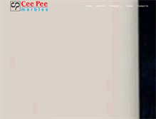 Tablet Screenshot of ceepeemarbles.com